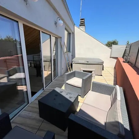 Loft Moderne Avec Jacuzzi Roft Le B 巴卡拉