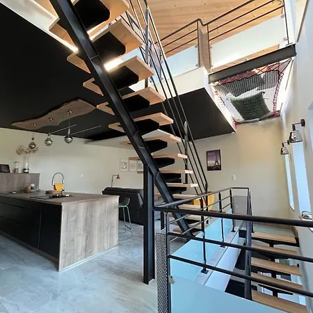 Loft Moderne Avec Jacuzzi Roft Le B * 巴卡拉