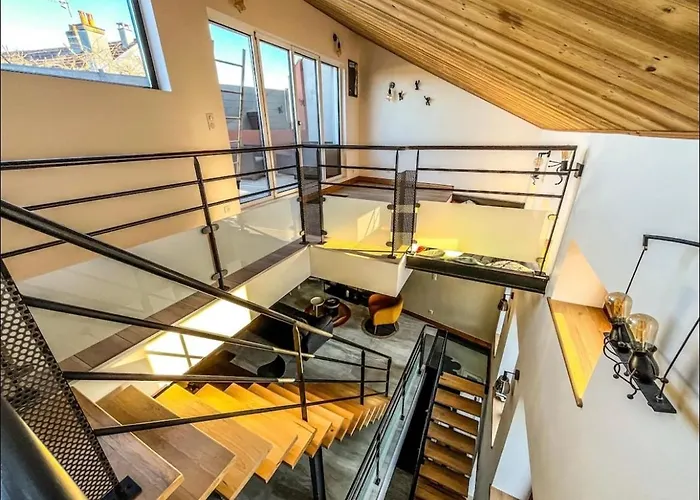 Loft Moderne Avec Jacuzzi Roft Le B Apartmán
